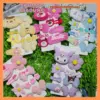 Set 8 Kẹp Tóc Long Sanrio Nhồi Bông Cho Bé Gái Siêu Đáng Yêu